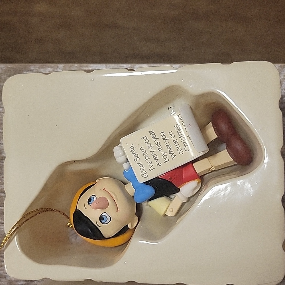 Vintage Disney Pinocchio Ornament